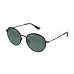 StyleMark L1469G Black Round Polarized Sunglasses StyleMark L1469G Black Round Polarized Sunglasses with Solid Dark Gray Lenses
